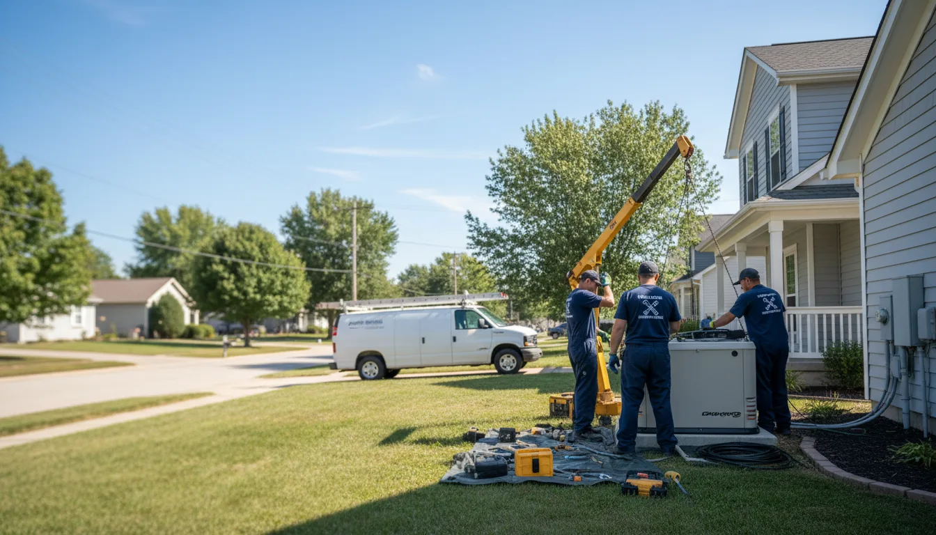 Generator Installation in Santa Fe, MO near me